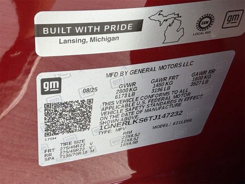 New 2026 Chevrolet Traverse RS image 24