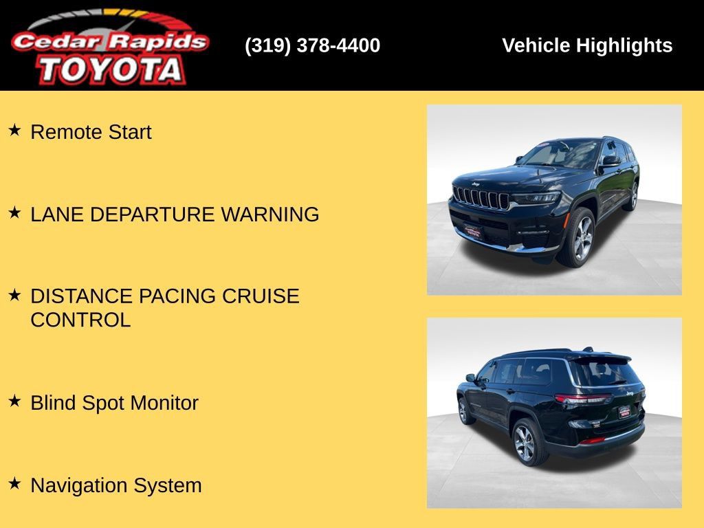 Used 2024 Jeep Grand Cherokee L Limited AWD/4WD image 23