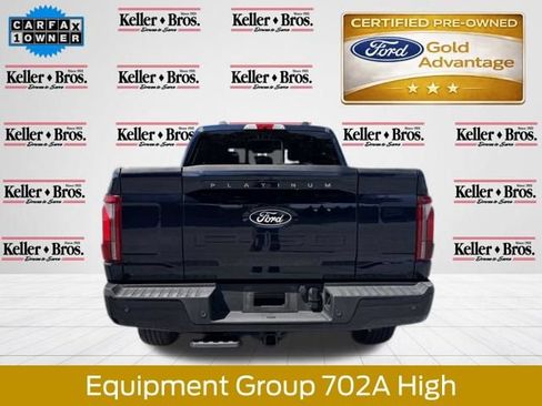 Certified 2025 Ford F150 Platinum w/ Equipment Group 702A High AWD/4WD image 7