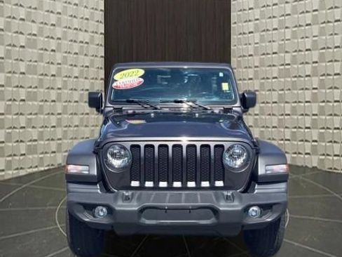 Certified 2022 Jeep Wrangler Unlimited Sport AWD/4WD image 4