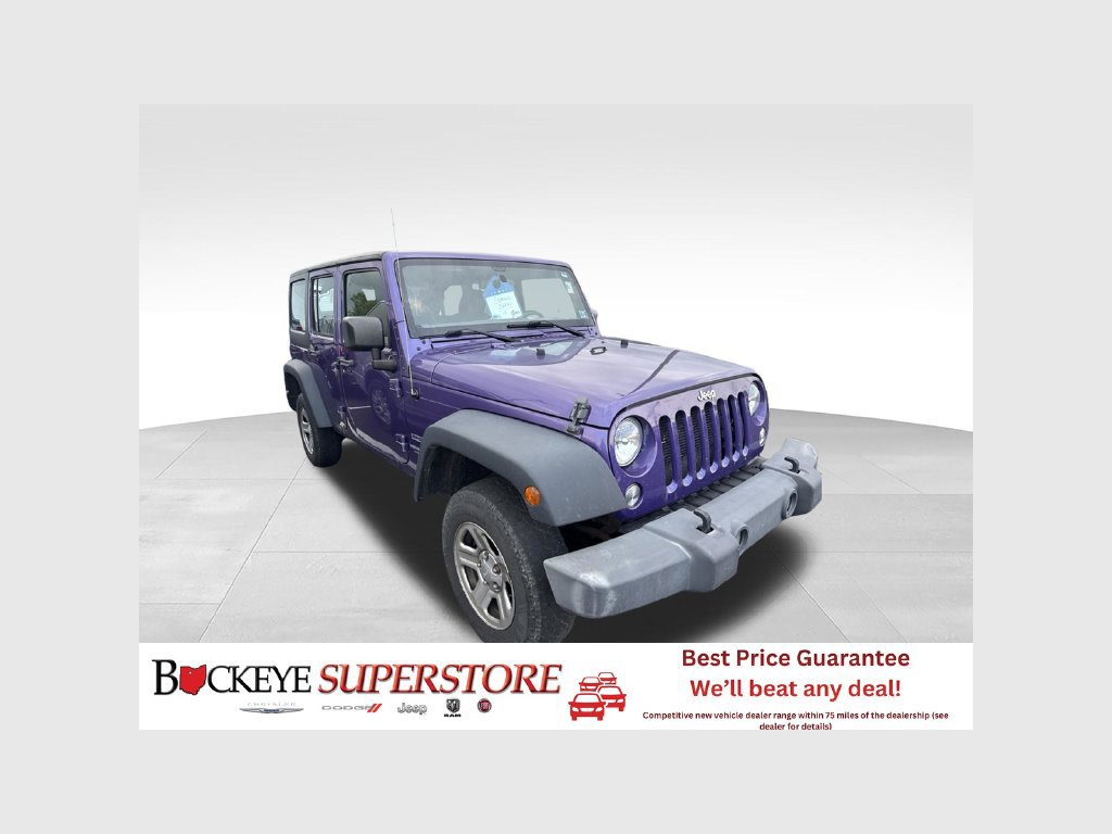 Used 2017 Jeep Wrangler Unlimited Sport w/ Connectivity Group AWD/4WD 360° Tour