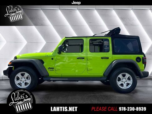Certified 2021 Jeep Wrangler Unlimited Sport image 3