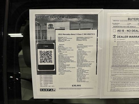 Used 2022 Mercedes-Benz C 300 4MATIC Sedan image 13