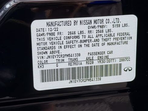 Used 2023 INFINITI Q50 Sensory AWD/4WD image 39
