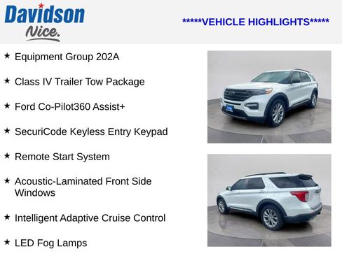 Used 2023 Ford Explorer XLT w/ Equipment Group 202A AWD/4WD image 4