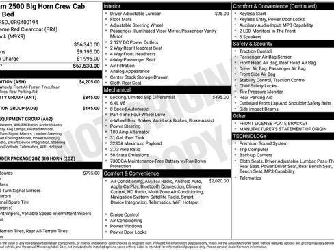 Certified 2024 RAM 2500 Big Horn w/ Night Edition image 28