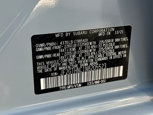 Used 2022 Subaru Crosstrek 2.5i Limited w/ Moonroof Package 2 image 30