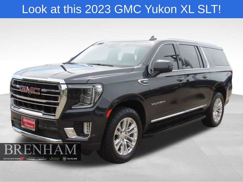 Used 2023 GMC Yukon XL SLT w/ SLT Luxury Package RWD image 1