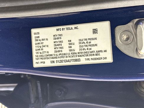 Used 2020 Tesla Model 3 Standard Range Plus RWD image 12
