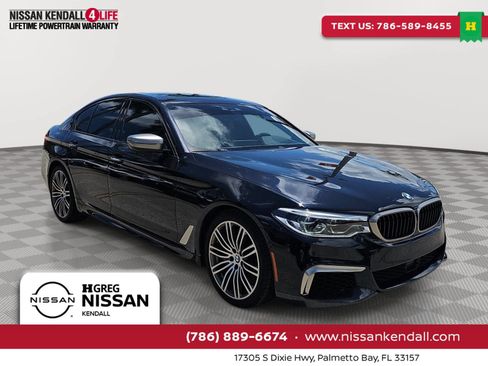 Used 2018 BMW M550i xDrive w/ Driving Assistance Package AWD/4WD image 1