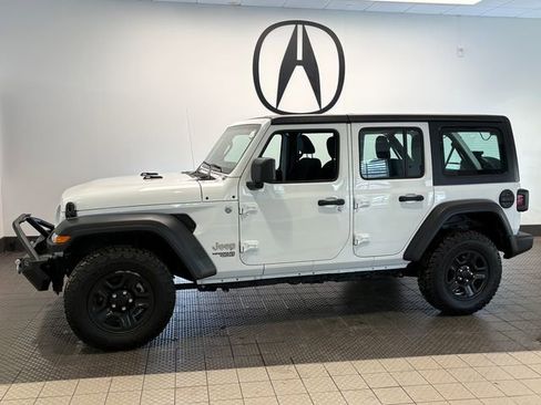 Used 2021 Jeep Wrangler Unlimited Sport AWD/4WD image 3