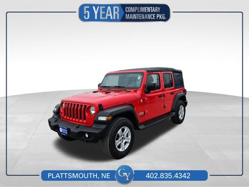Used 2018 Jeep Wrangler Unlimited Sport S image 1