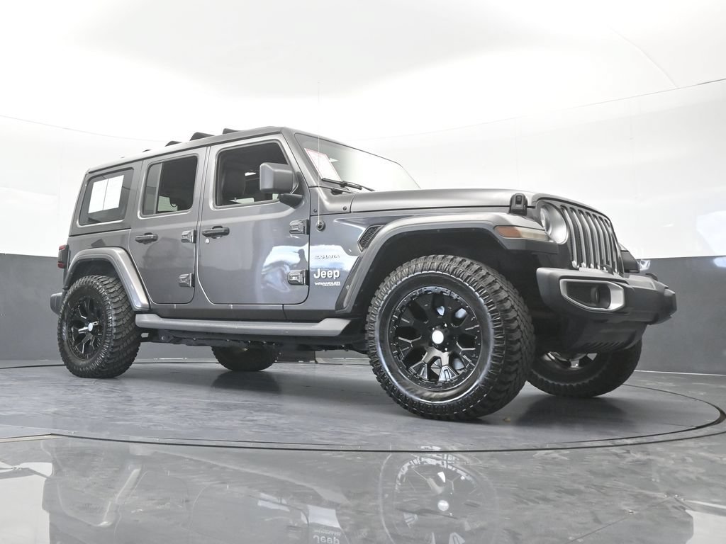 Used 2018 Jeep Wrangler Unlimited Sahara AWD/4WD image 60