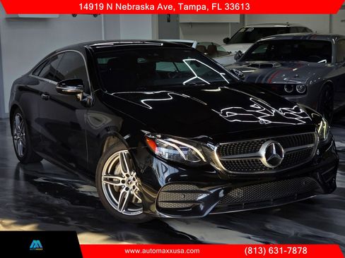 Used 2018 Mercedes-Benz E 400 4MATIC Coupe w/ Premium 1 Package image 2