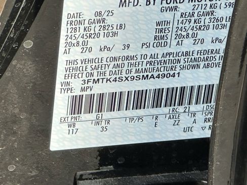 New 2025 Ford Mustang Mach-E GT image 44