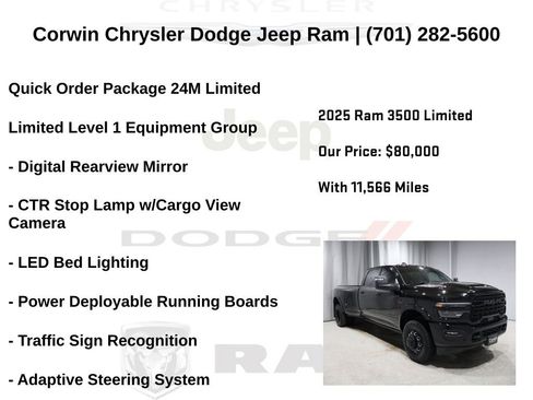 Used 2025 RAM 3500 Limited AWD/4WD image 6