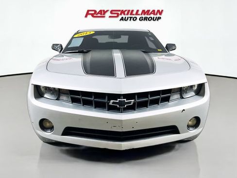 Used 2013 Chevrolet Camaro LS w/ Black Rally Stripe Package RWD image 2