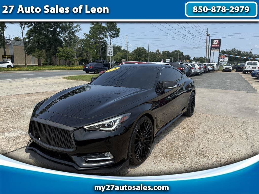 Used 2018 INFINITI Q60 3.0t Luxe AWD/4WD image 1
