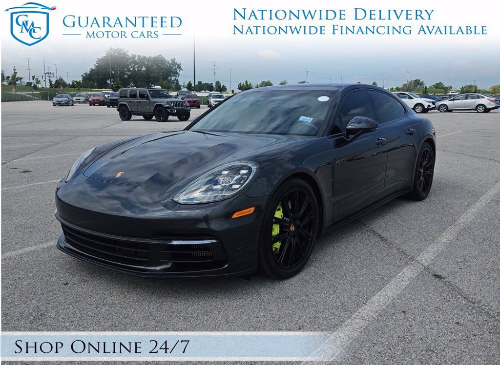 Used 2019 Porsche Panamera 4 AWD/4WD image 1