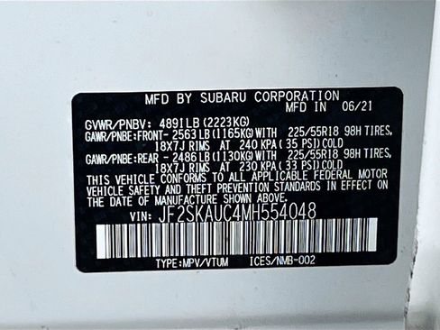 Used 2021 Subaru Forester Limited w/ Popular Package #3 image 35