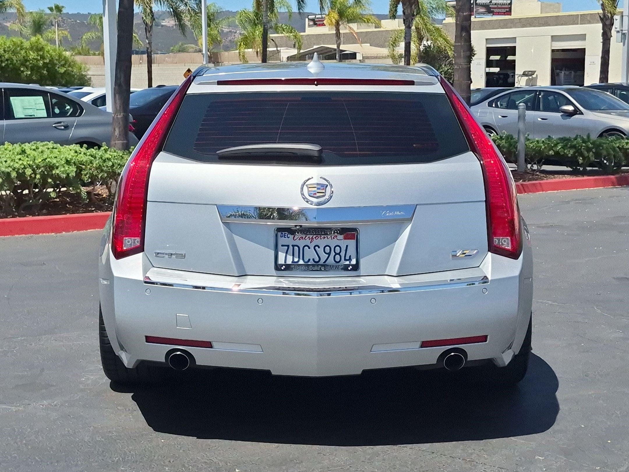 Used 2012 Cadillac CTS V w/ Wood Trim Package RWD image 9