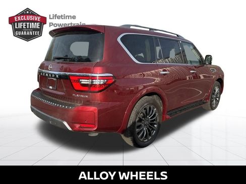 Certified 2024 Nissan Armada Platinum w/ Captain's Chairs Package image 7