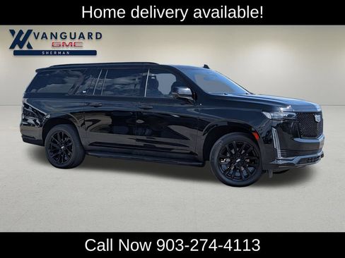 Used 2022 Cadillac Escalade ESV Sport w/ Touring Package RWD image 1