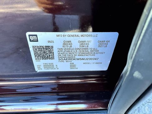 Used 2021 Buick Enclave Avenir w/ Avenir Technology Package image 35