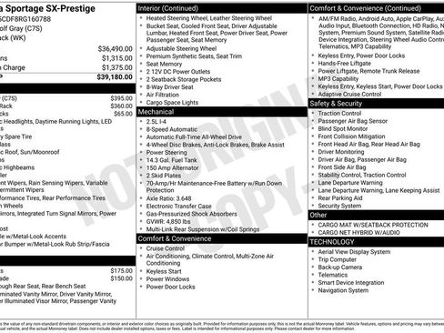 Used 2024 Kia Sportage SX AWD/4WD image 3