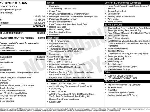 Certified 2024 GMC Terrain AT4 w/ LPO, Floor Liner Package AWD/4WD image 42