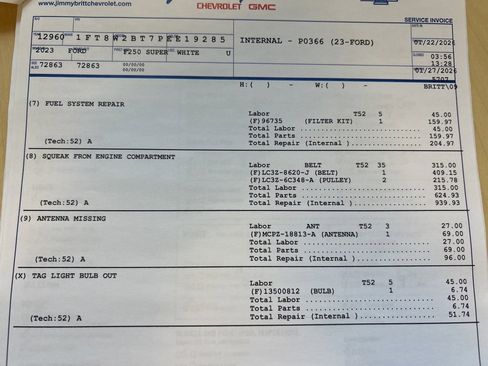 Used 2023 Ford F250 Lariat w/ Chrome Package image 22