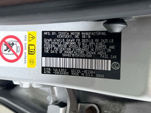 Used 2019 Lexus ES 350 FWD image 32