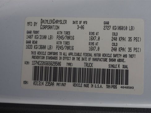 Used 2006 Dodge Dakota ST image 26