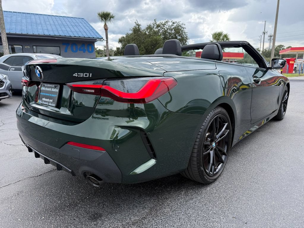 Used 2023 BMW 430i Convertible w/ M Sport Package RWD image 7
