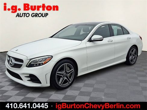 Used 2020 Mercedes-Benz C 300 4MATIC Sedan w/ AMG Line image 3