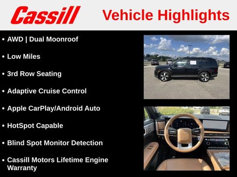 Used 2025 Hyundai Santa Fe Limited AWD/4WD image 7