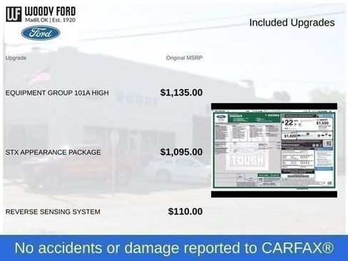 Used 2022 Ford Ranger XL w/ Equipment Group 101A High RWD image 14