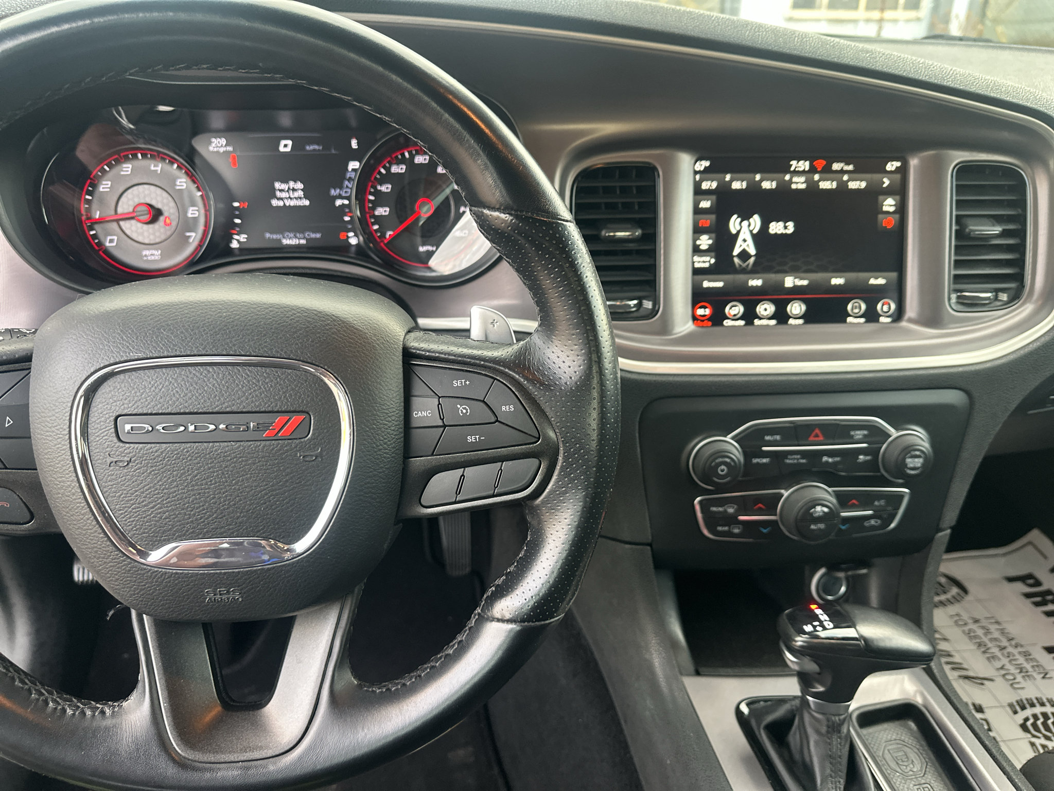Used 2022 Dodge Charger R/T w/ Blacktop Package RWD image 11