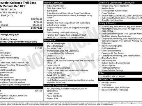 Certified 2025 Chevrolet Colorado Trail Boss image 23