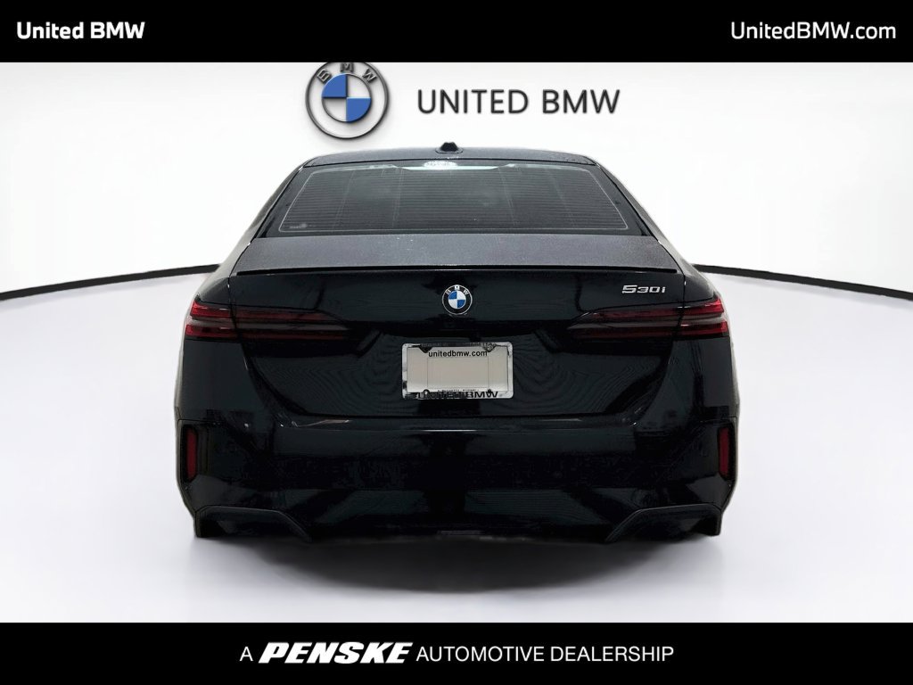 Certified 2024 BMW 530i w/ M Sport Package RWD image 6