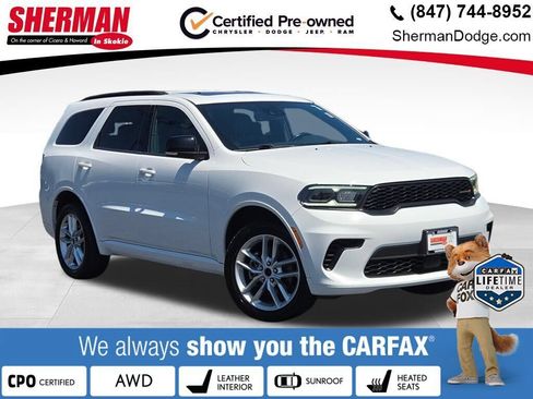 Certified 2024 Dodge Durango GT AWD/4WD image 1