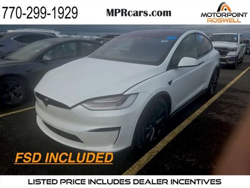 Used 2022 Tesla Model X AWD/4WD image 1