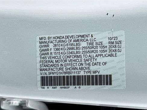 Used 2024 Honda Pilot Touring image 36
