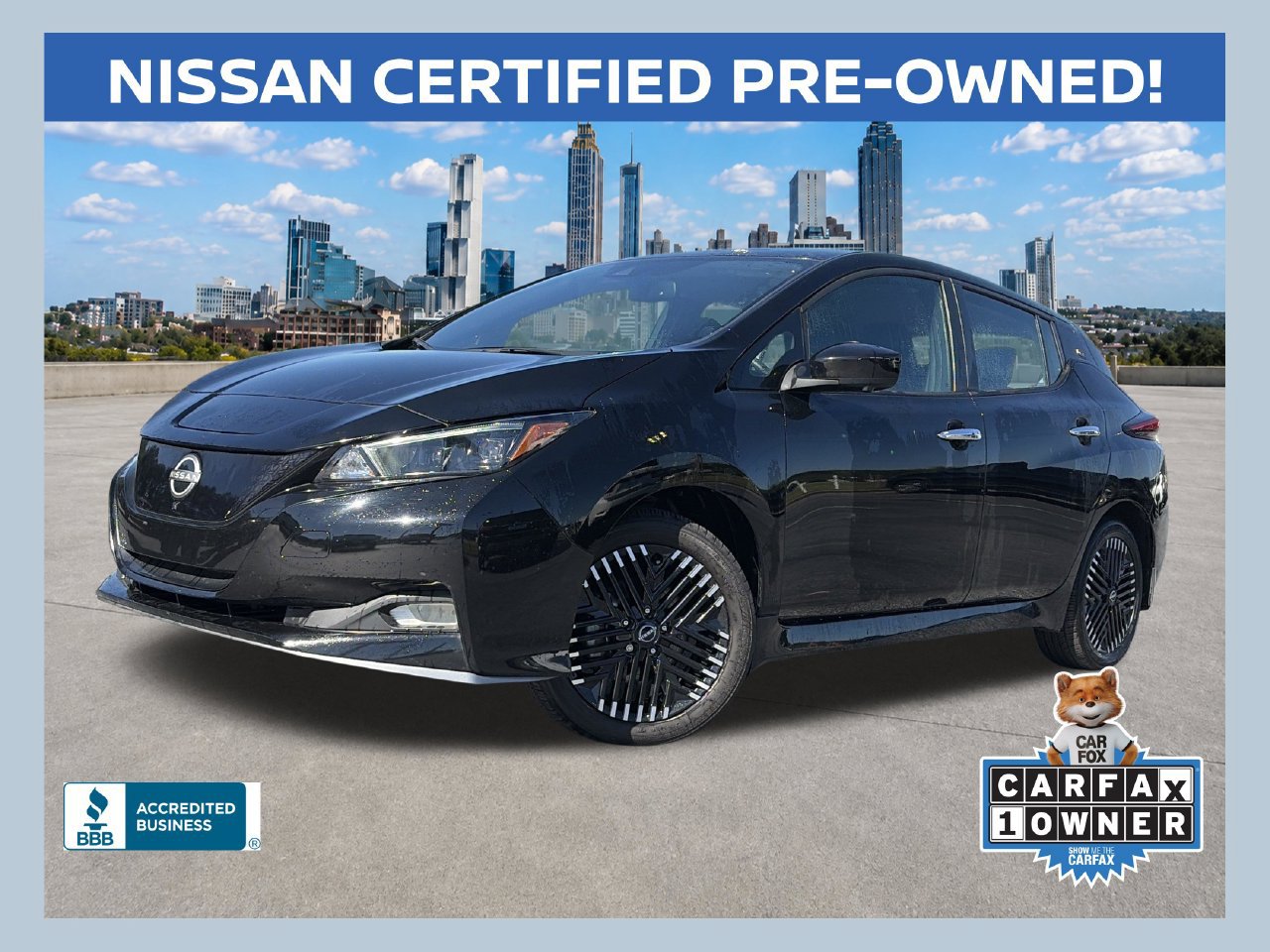 Certified 2023 Nissan Leaf SV Plus FWD 360° Tour