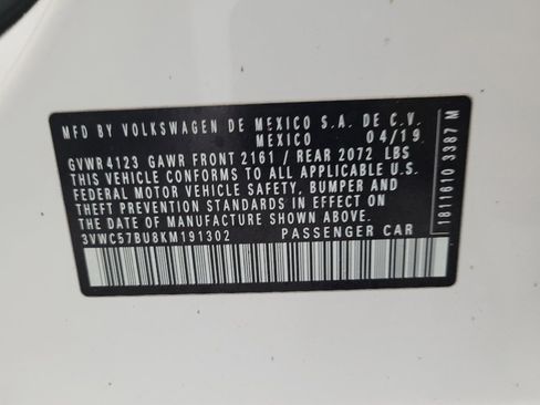 Used 2019 Volkswagen Jetta S w/ Driver Assistance Package FWD image 33