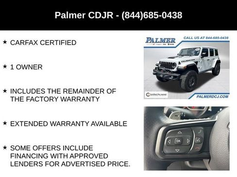Certified 2024 Jeep Wrangler Unlimited Rubicon 392 AWD/4WD image 30