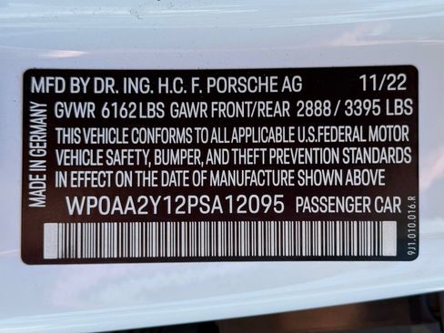 Certified 2023 Porsche Taycan RWD image 37