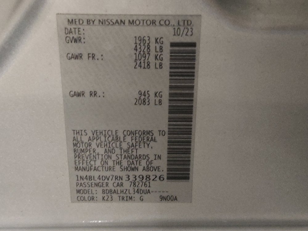 Used 2024 Nissan Altima 2.5 SV FWD image 33
