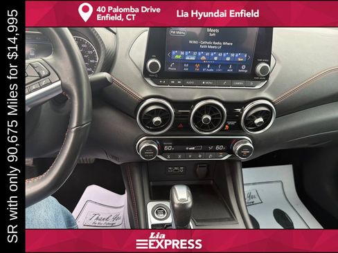 Used 2022 Nissan Sentra SR w/ Electronics Package FWD image 17