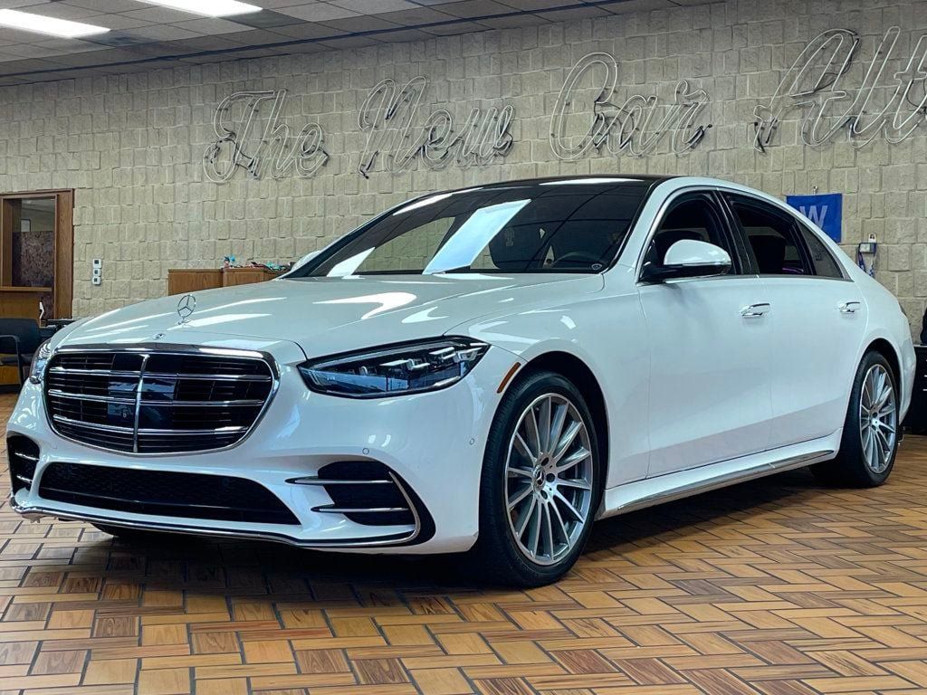 Used 2023 Mercedes-Benz S 500 4MATIC w/ AMG Line image 3